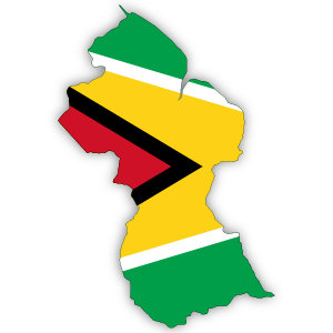 ccc-kaart-guyana-vlag